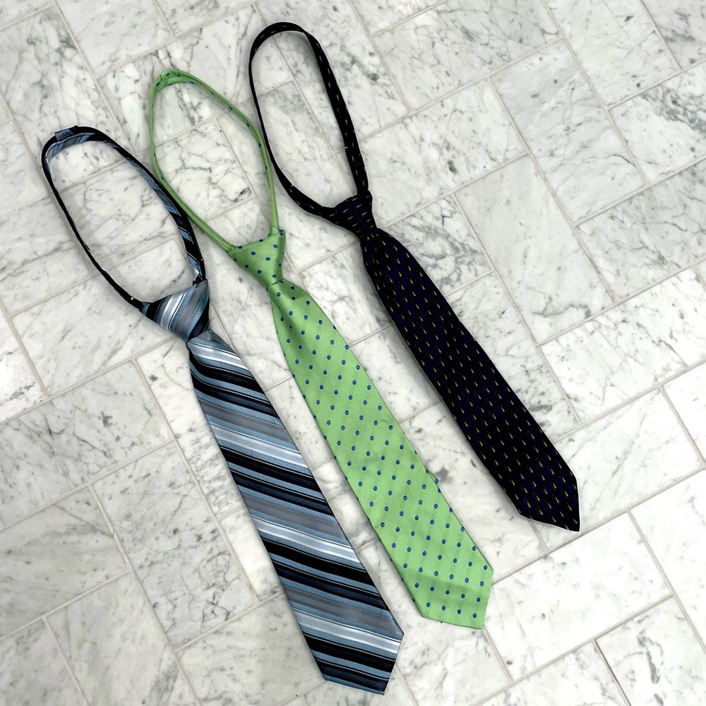 HARTSTRINGS Boys Ties- Lot of (3)
